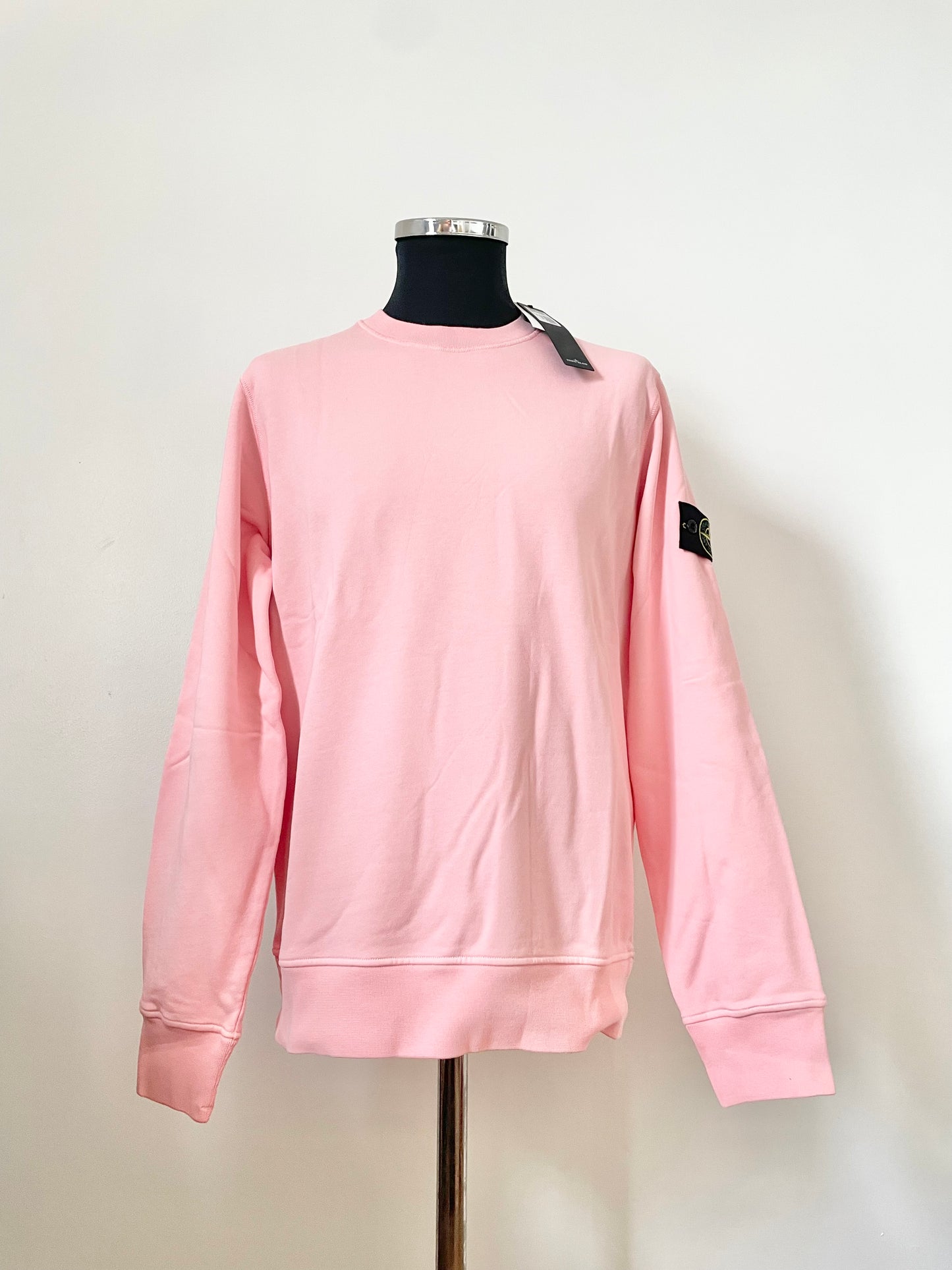 Rose Pink Stone Island Sweatshirt