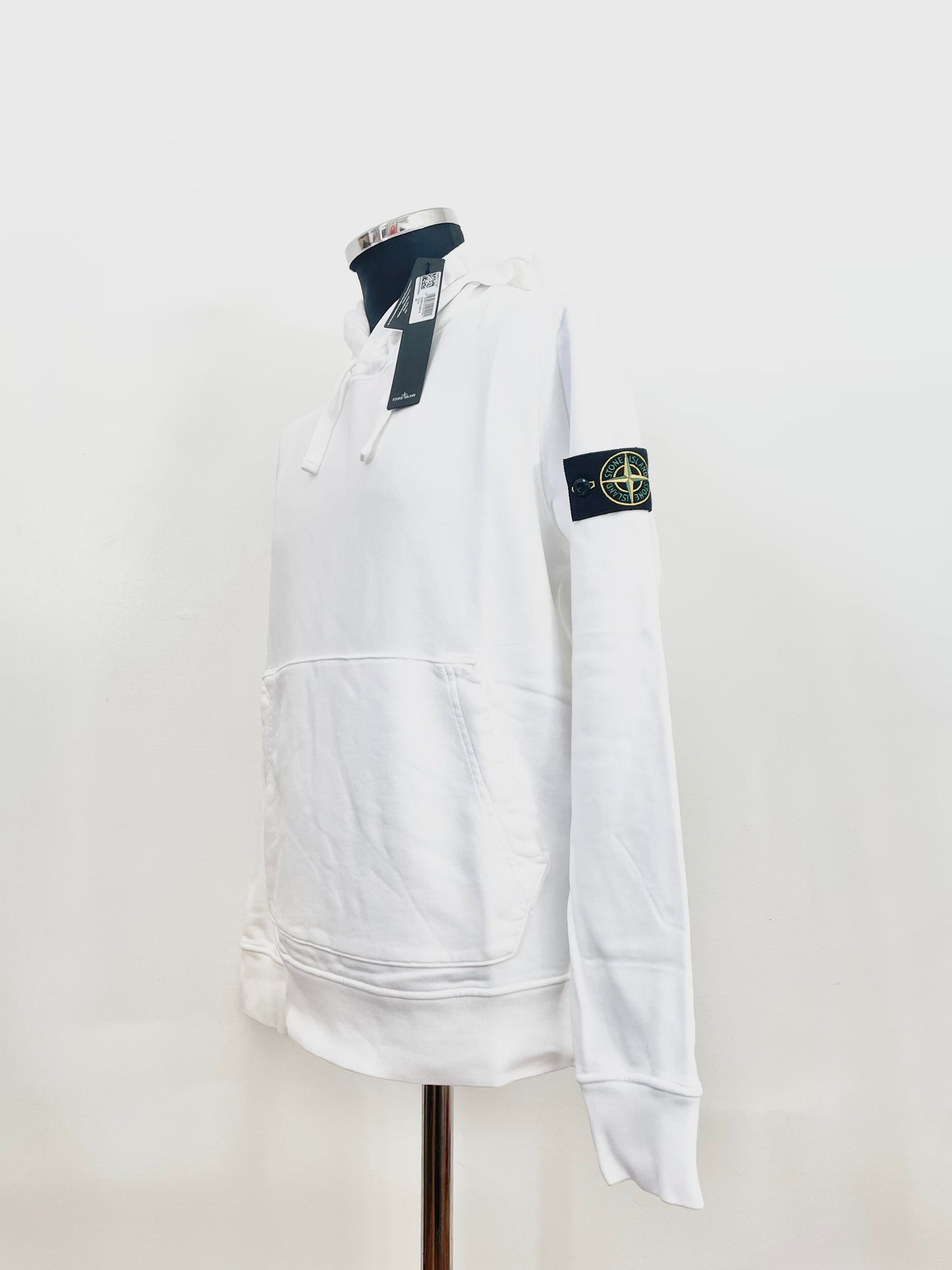 White Stone Island Hoodie