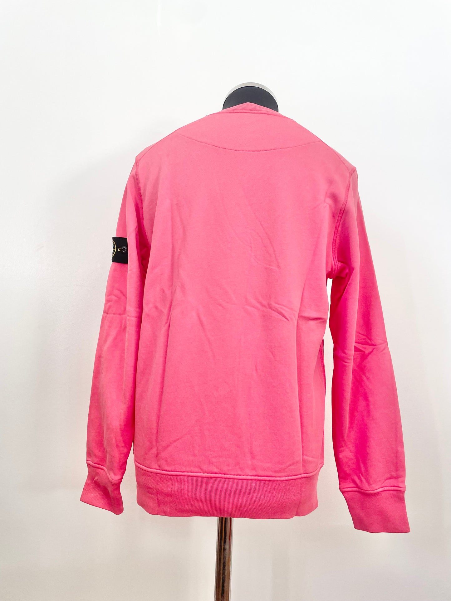 Fuschia Pink Stone Island Sweatshirt