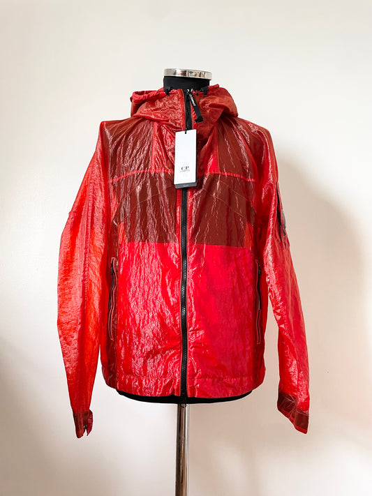 Red C.P. Company Kan-D Goggle Jacket