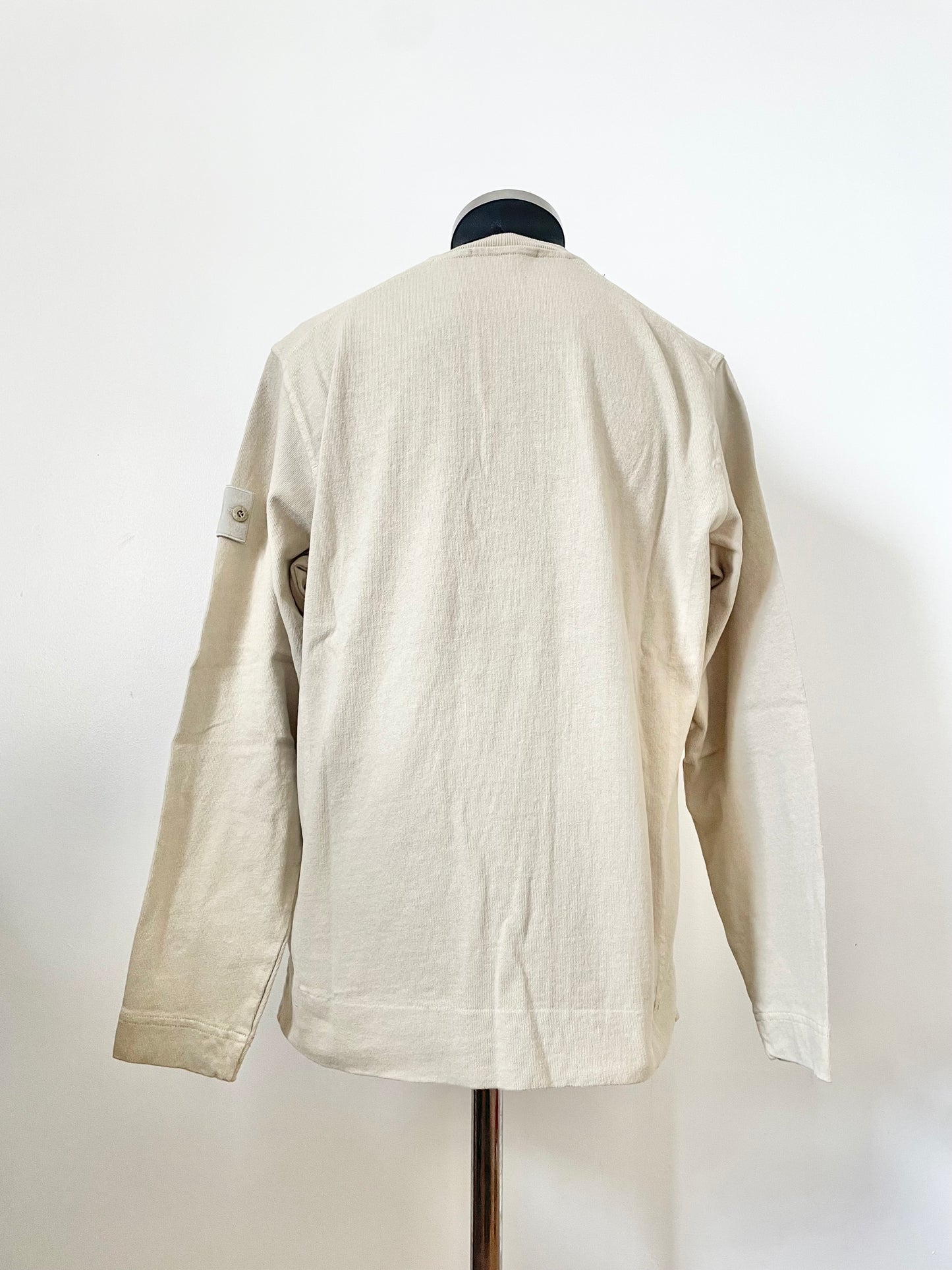 Beige Stone Island Ghost Sweatshirt