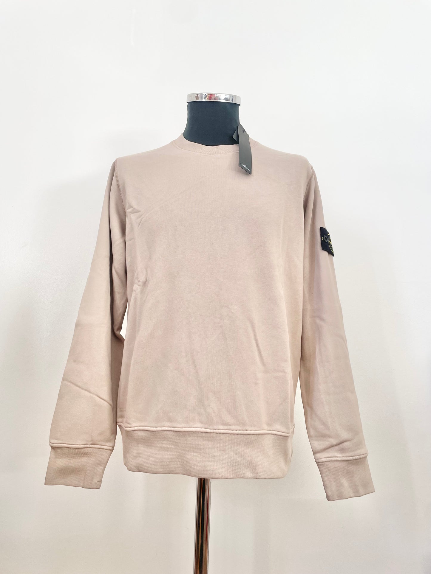 Beige Stone Island Sweatshirt