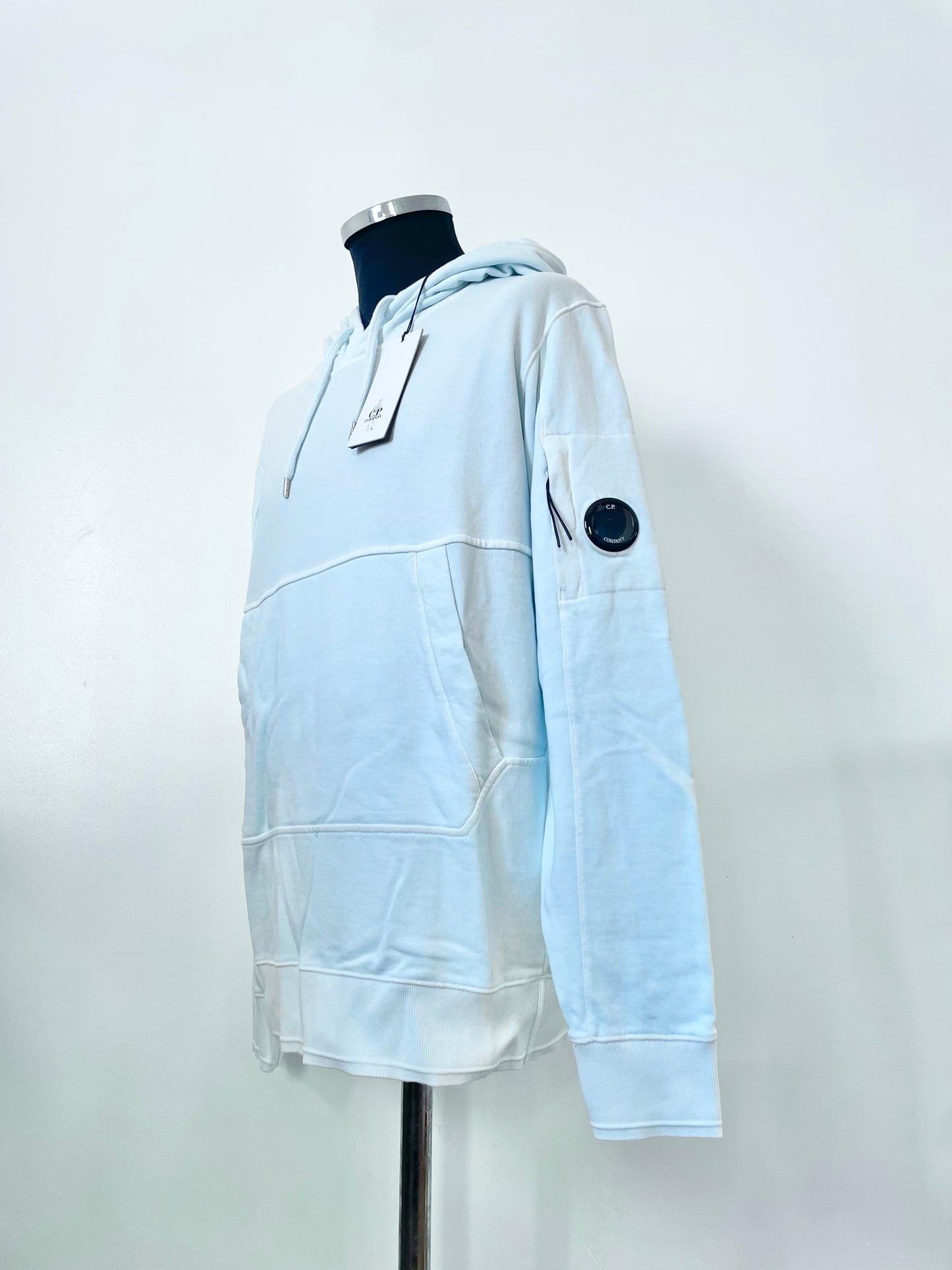 Sky Blue C.P. Company Goggle Hoodie