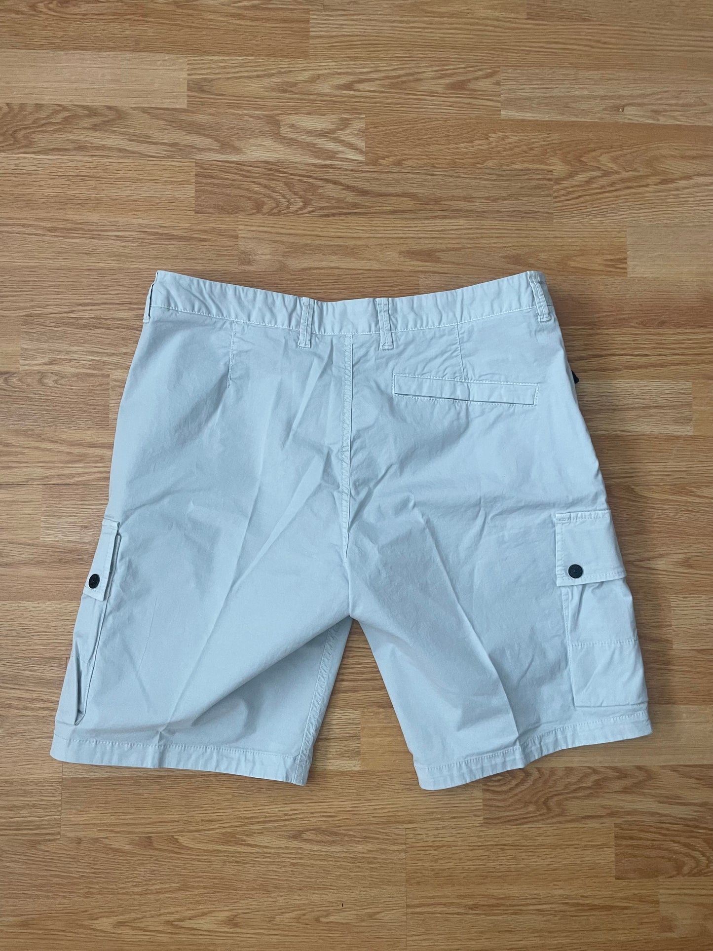 Sky Blue Stone Island Cargo Shorts