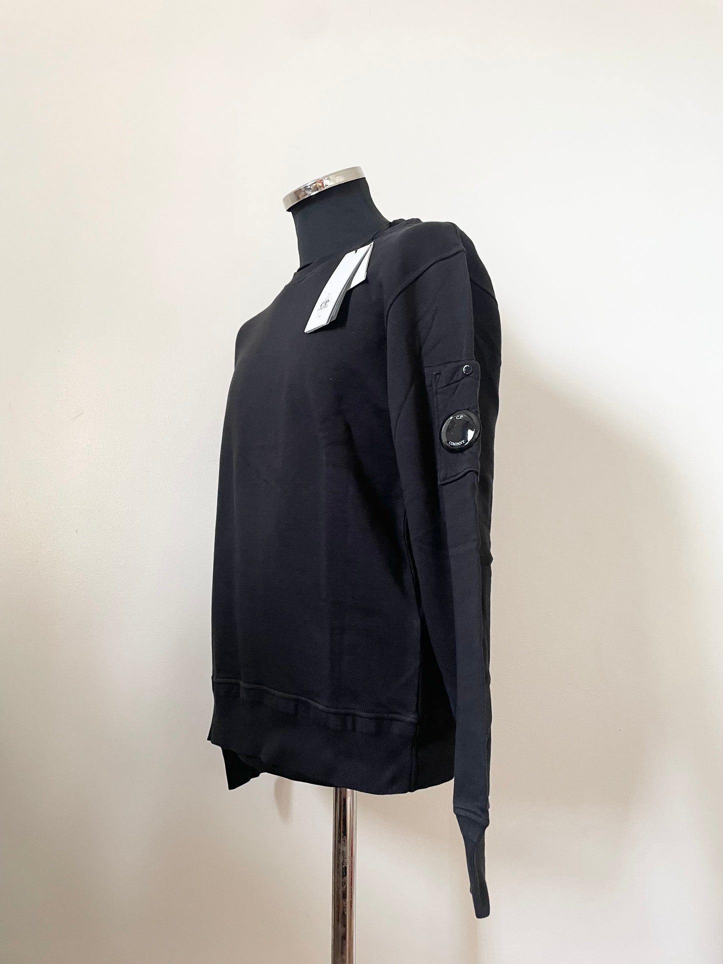 Black C.P. Company Goggle Sweatshirt