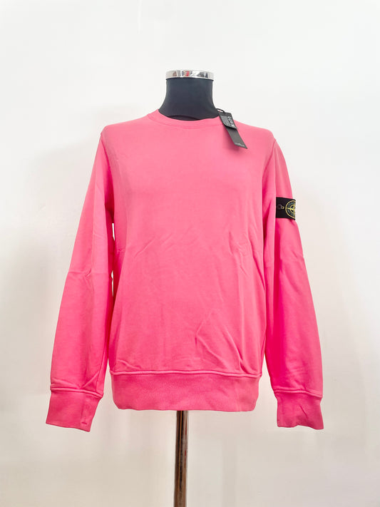 Fuschia Pink Stone Island Sweatshirt