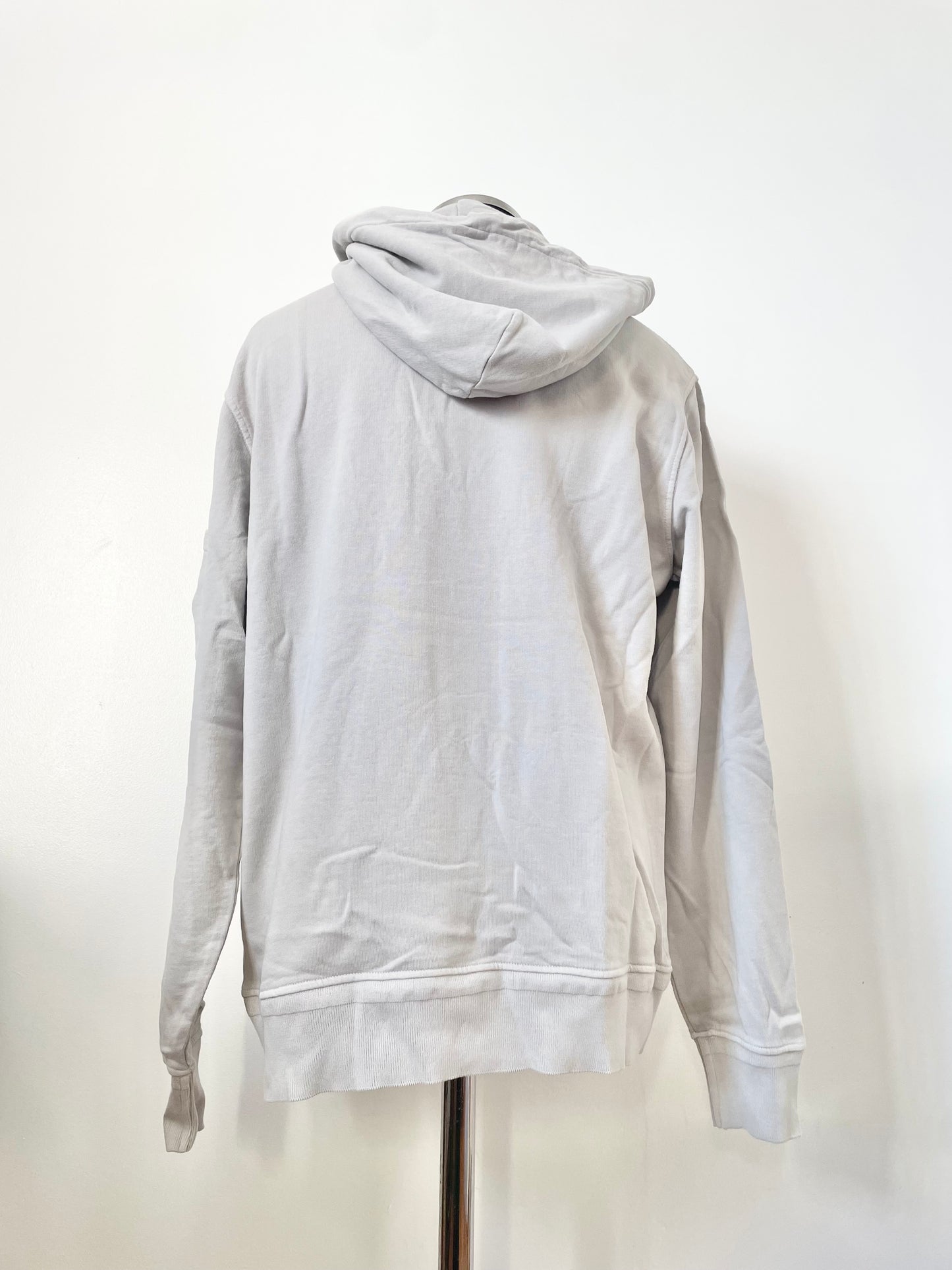 Grey C.P. Company Goggle Hoodie