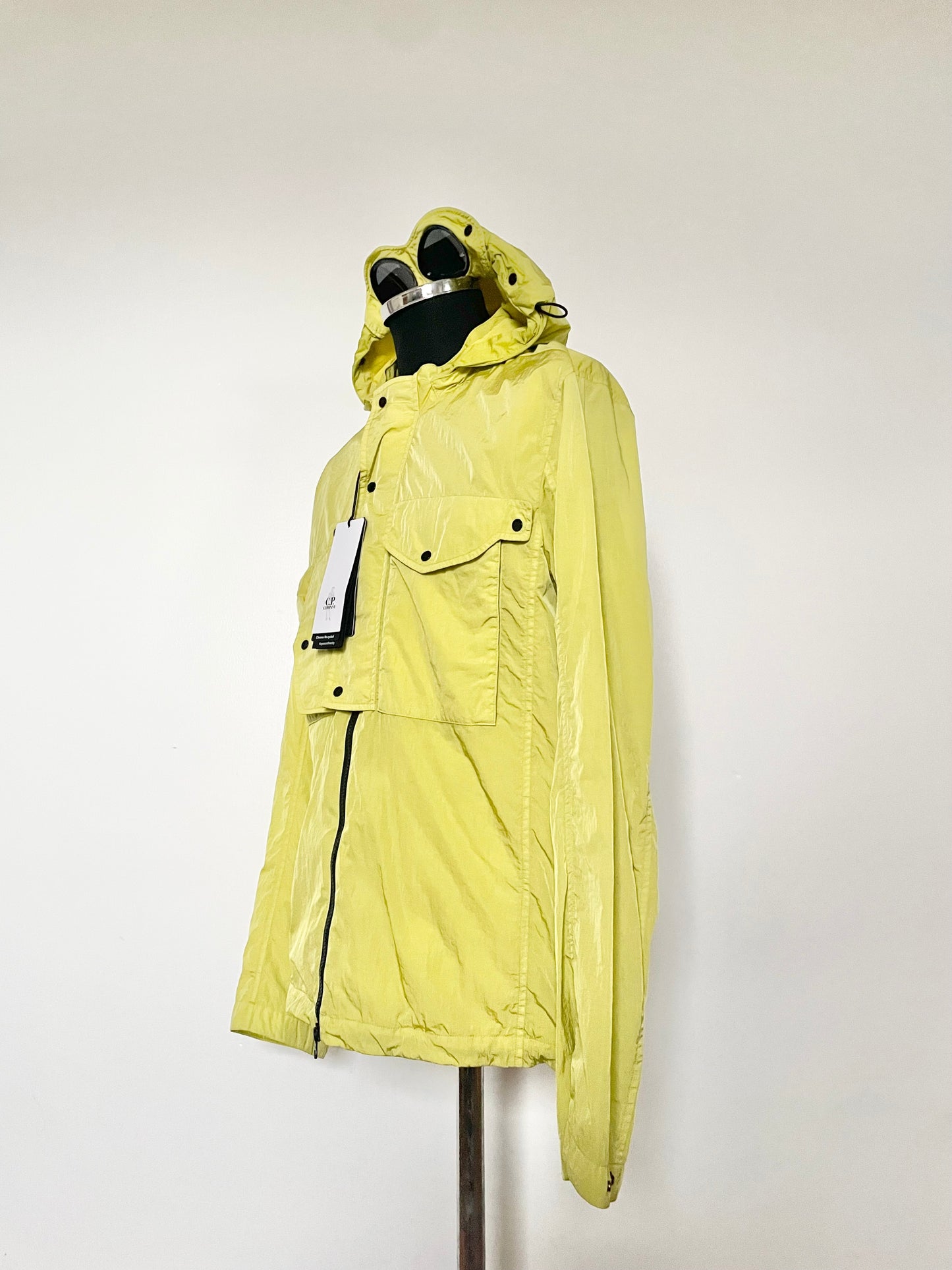 Yellow C.P. Company Chrome Goggle Jacket