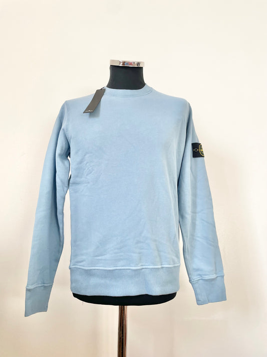 Powder Blue Stone Island Sweatshirt