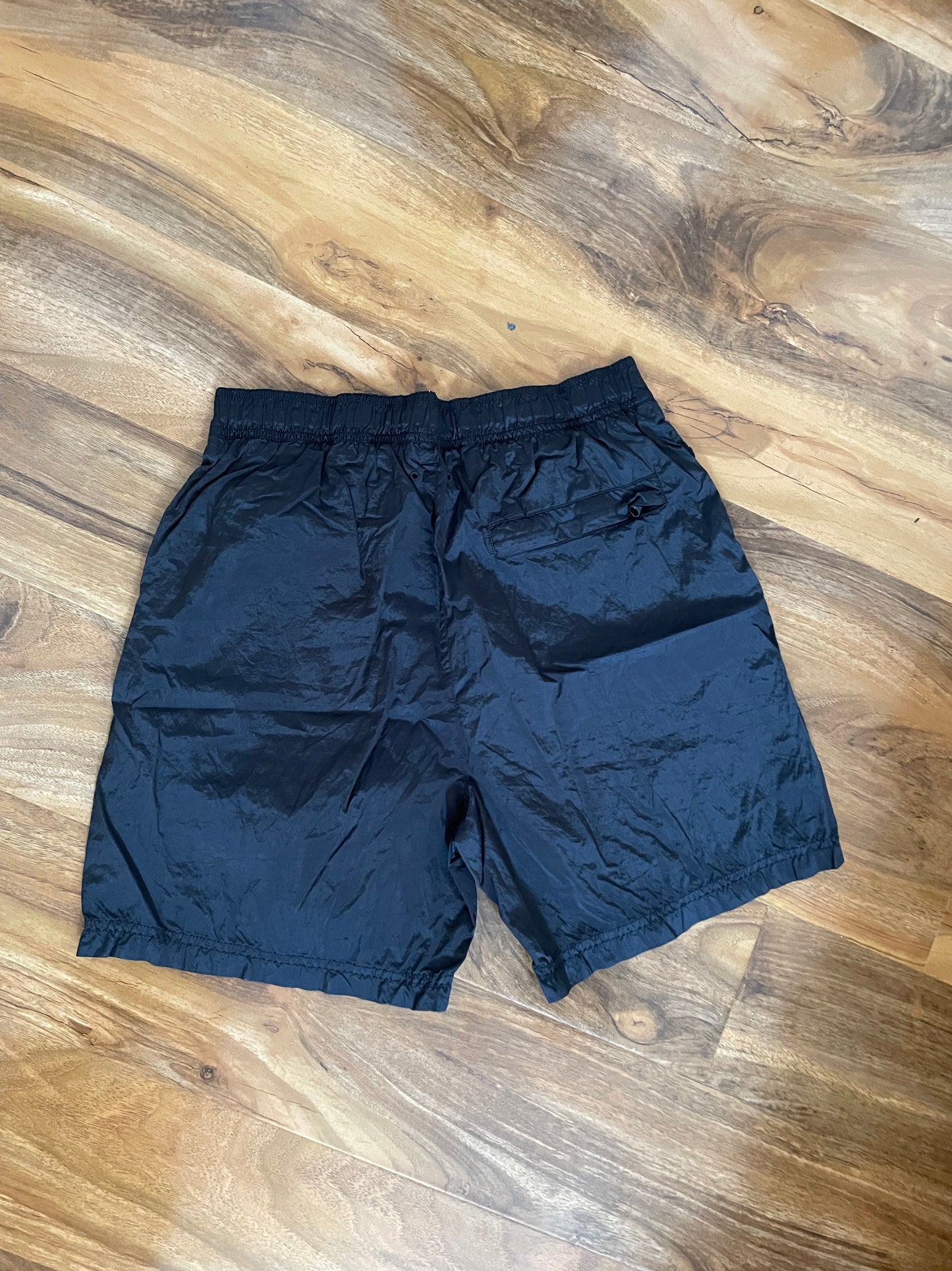 Black Stone Island Nylon Swim Shorts
