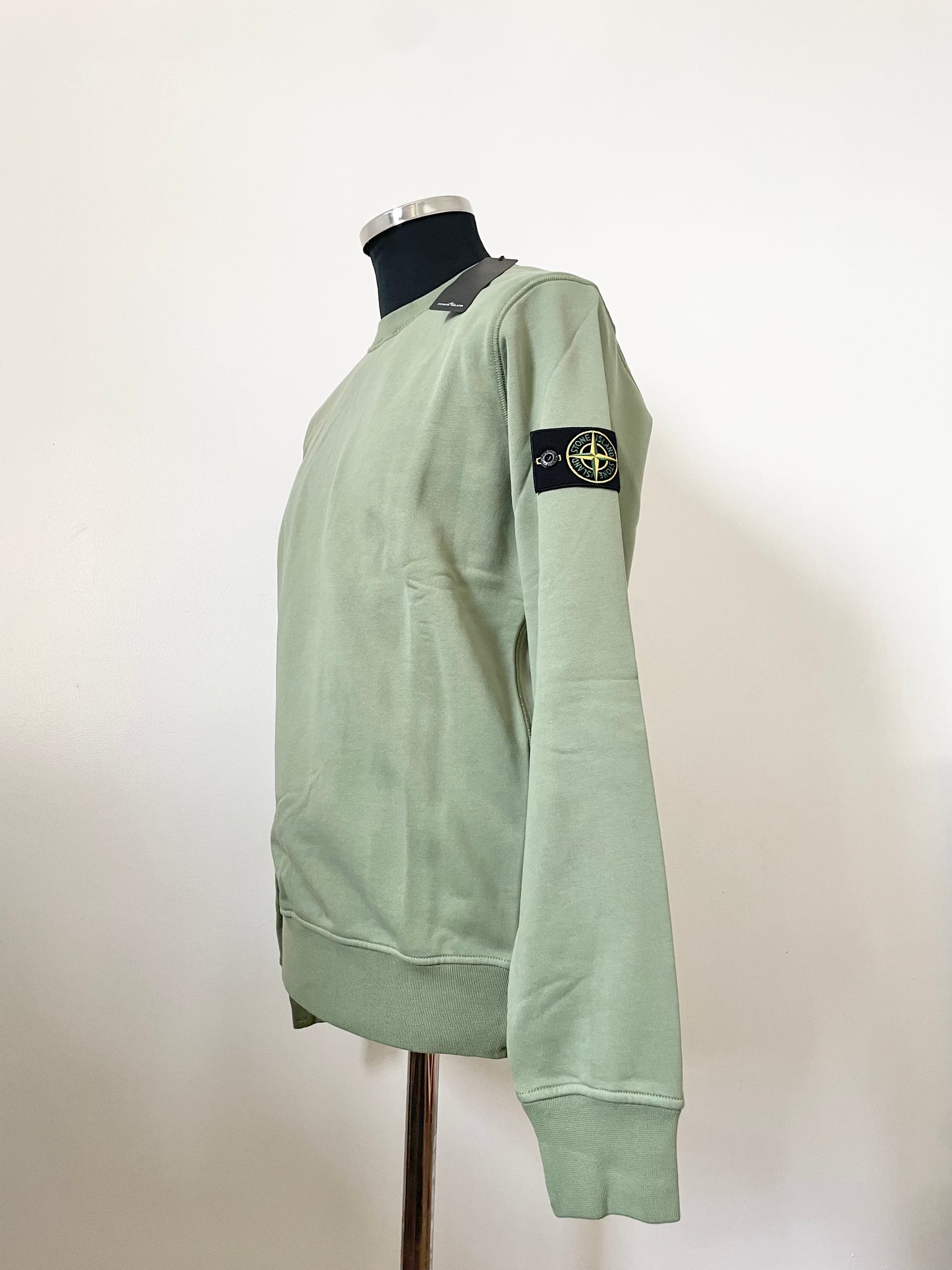 Sage Green Stone Island Sweatshirt