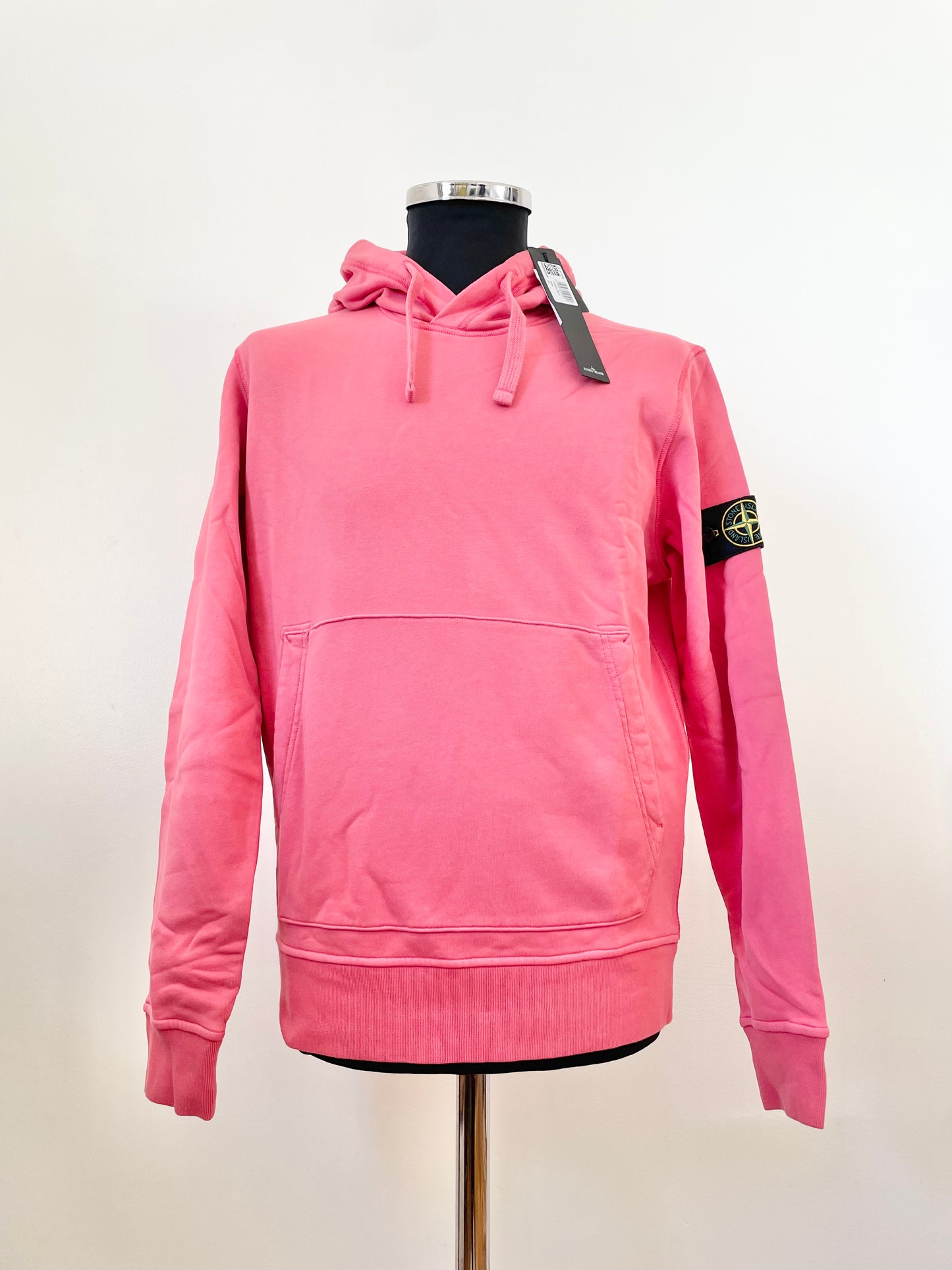 Fuschia Pink Stone Island Hoodie