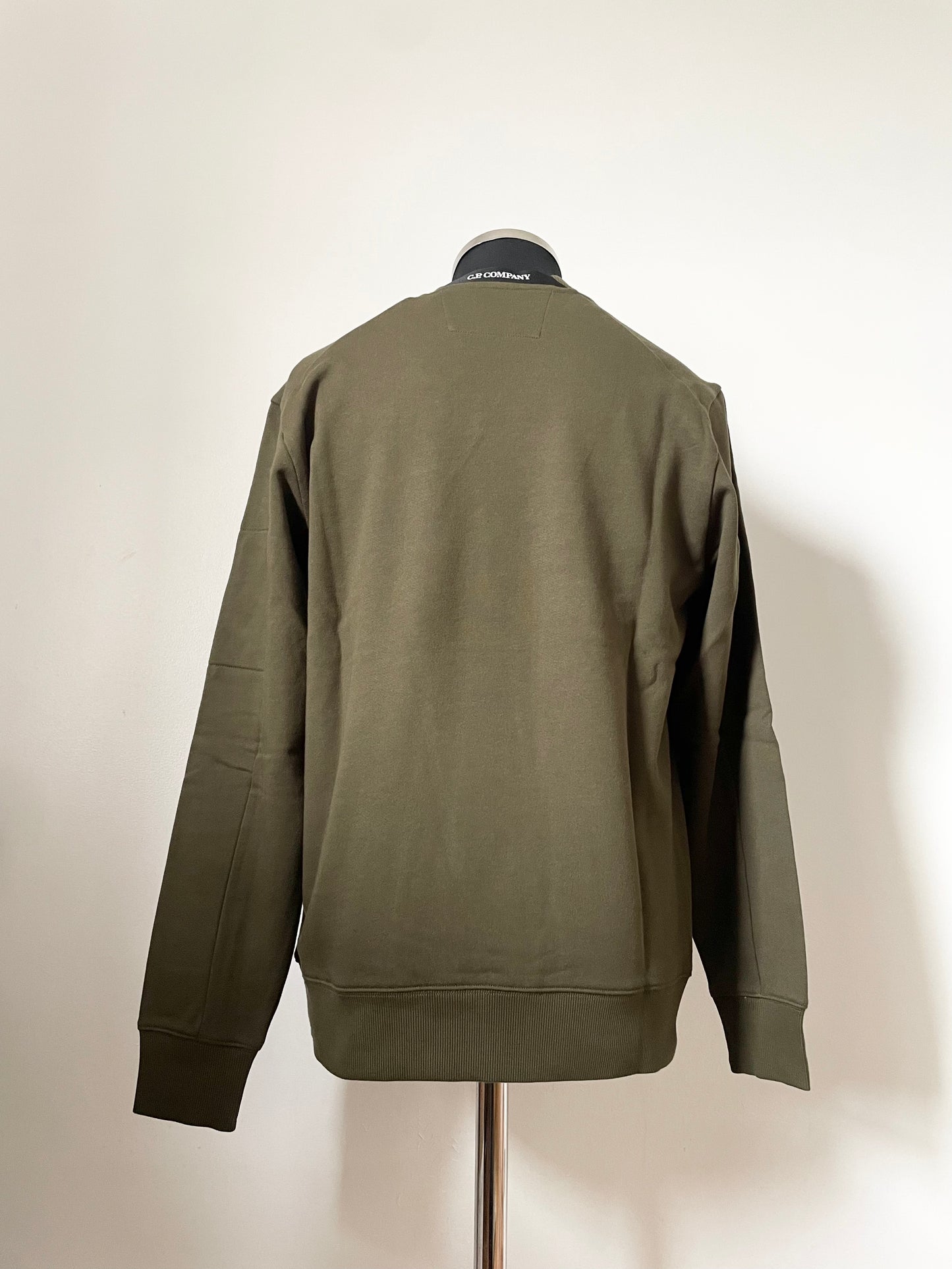 Khaki C.P. Company Goggle Sweatshirt