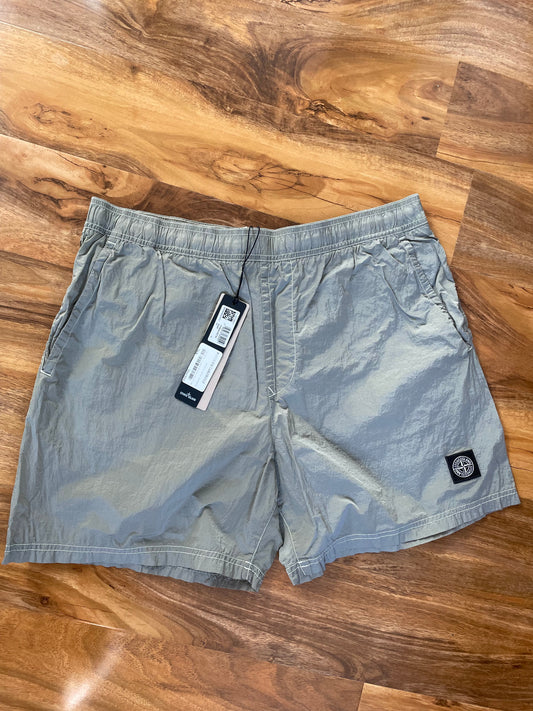 Beige Stone Island Nylon Swim Shorts