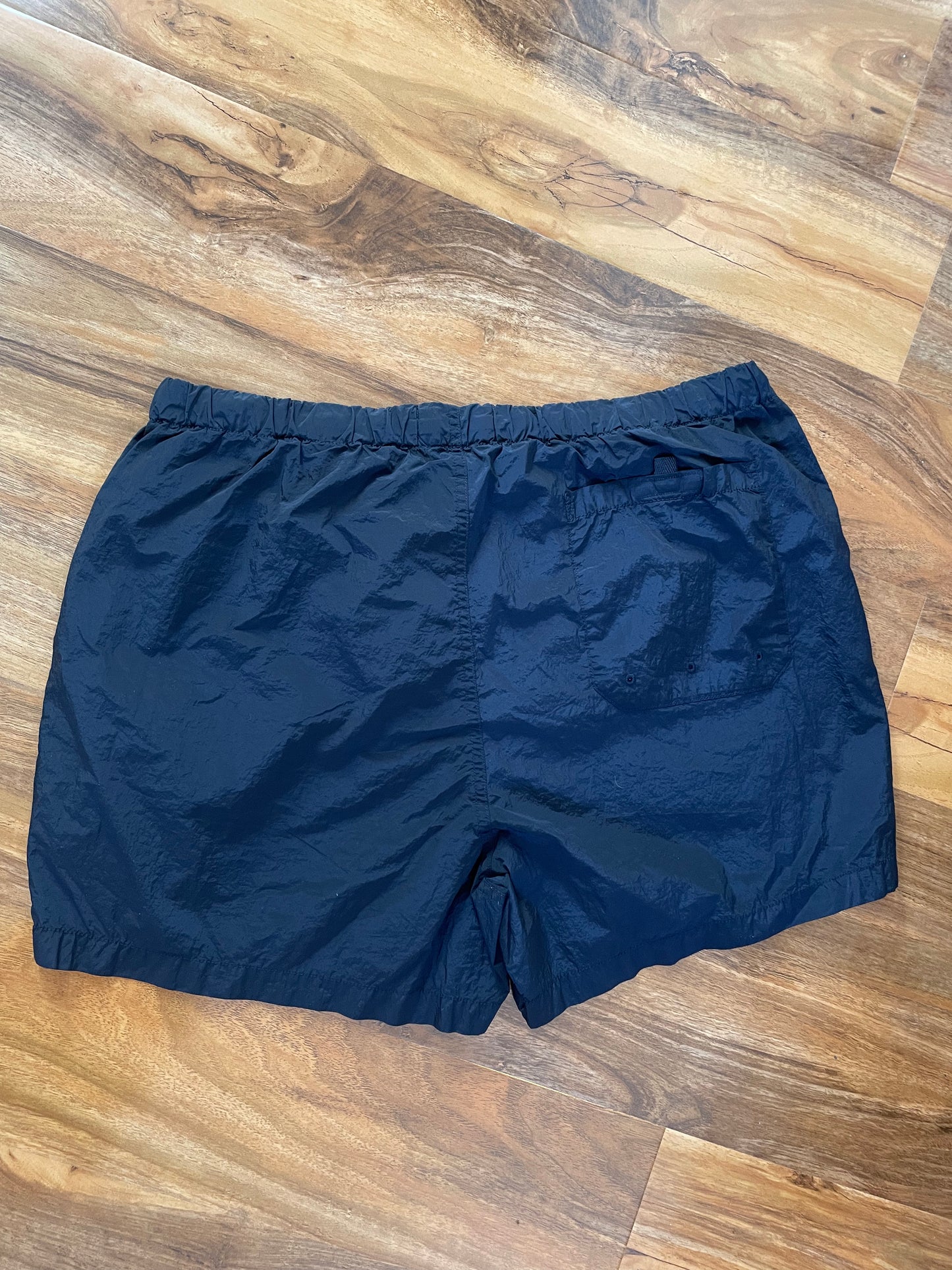 Navy Stone Island Nylon Swim Shorts