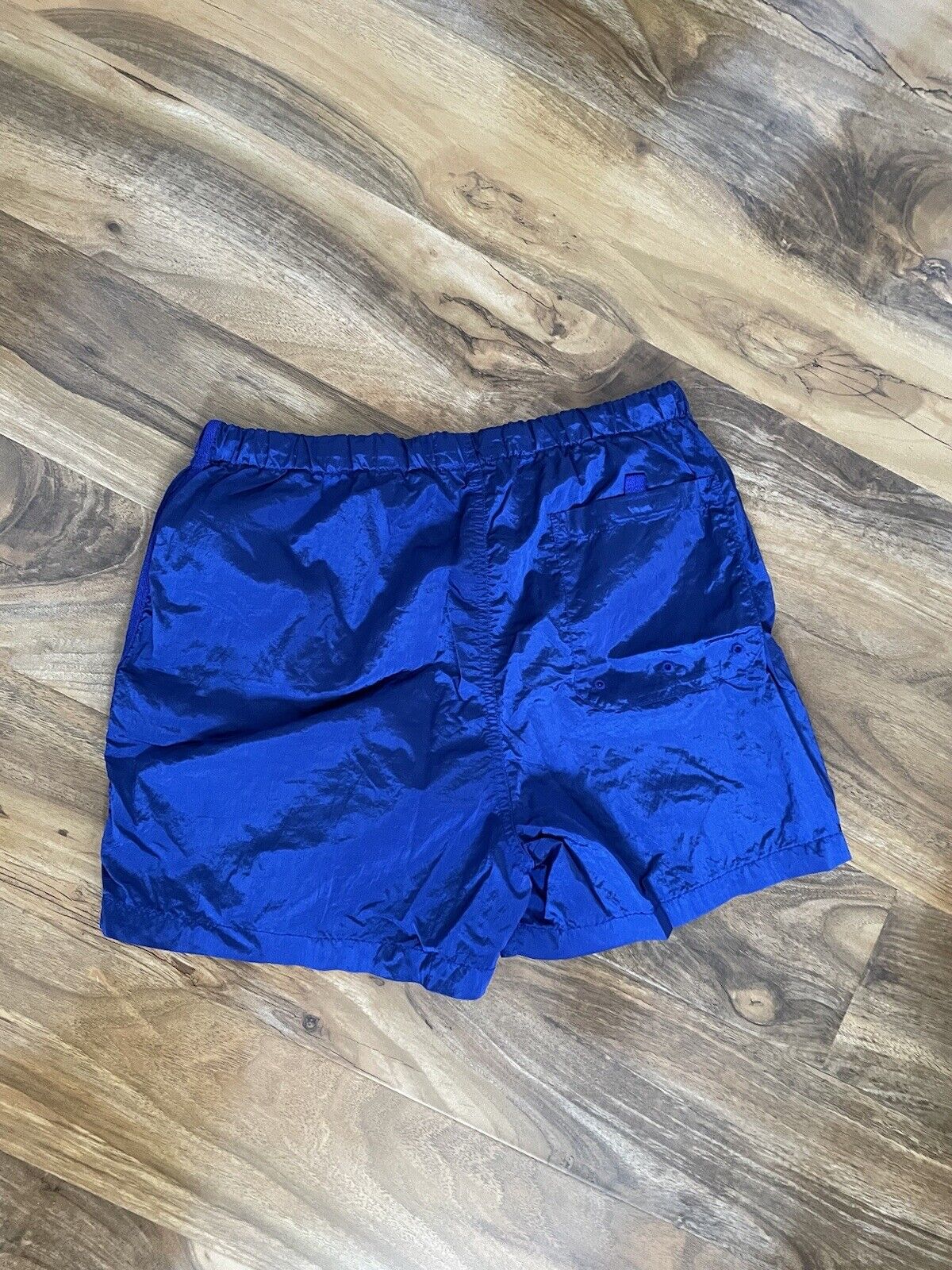 Royal Blue Stone Island Nylon Swim Shorts